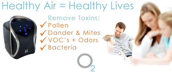 Healthy Air = Healthy Lives Remove Toxins: Pollen Dander & Mites VOC’s + Odors Bacteria